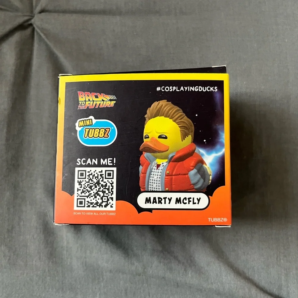 NWT Tubbz Mini Marty McFly Cosplaying Rubber Duck